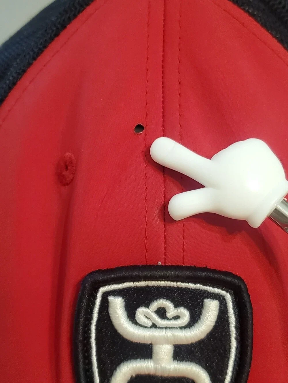 Hooey Youth Zenith Red Black Mesh Snapback Cap